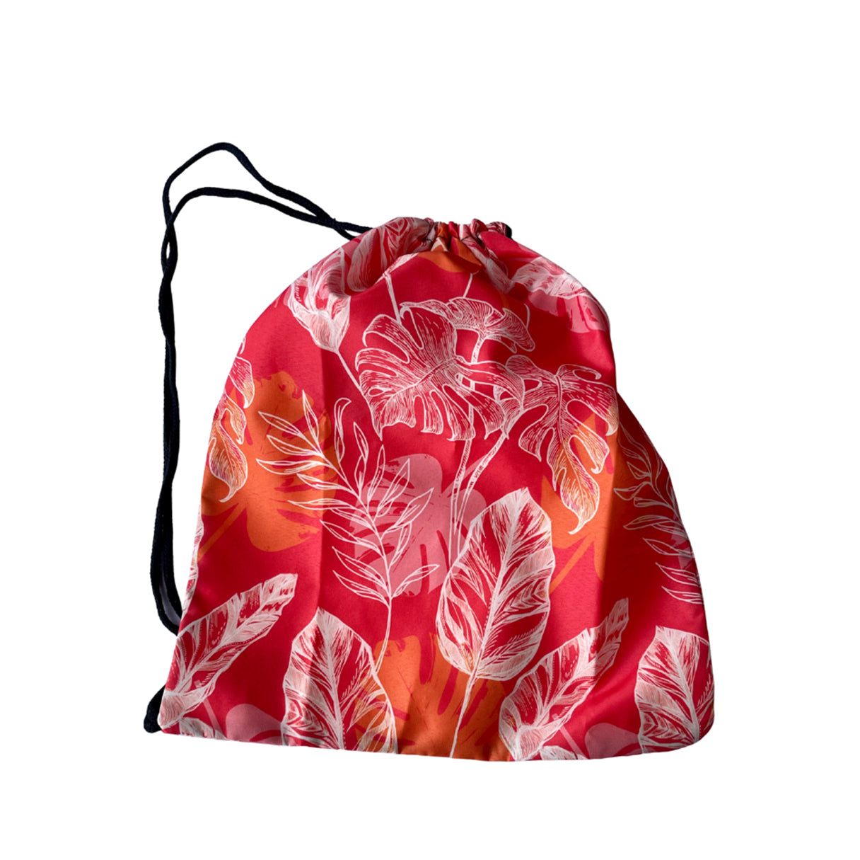 Saco Deportivo Naranja con Follaje
